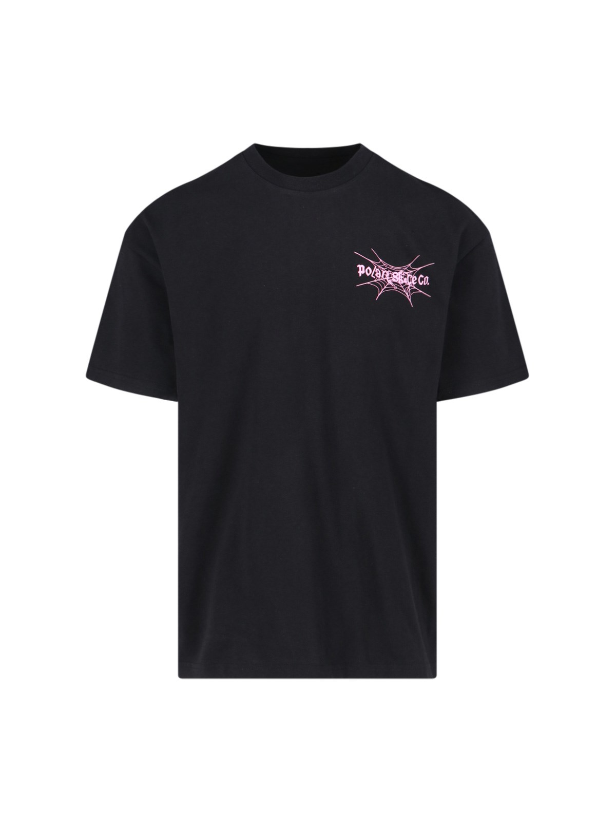 Shop Polar Skate 'spiderweb' T-shirt In Black  