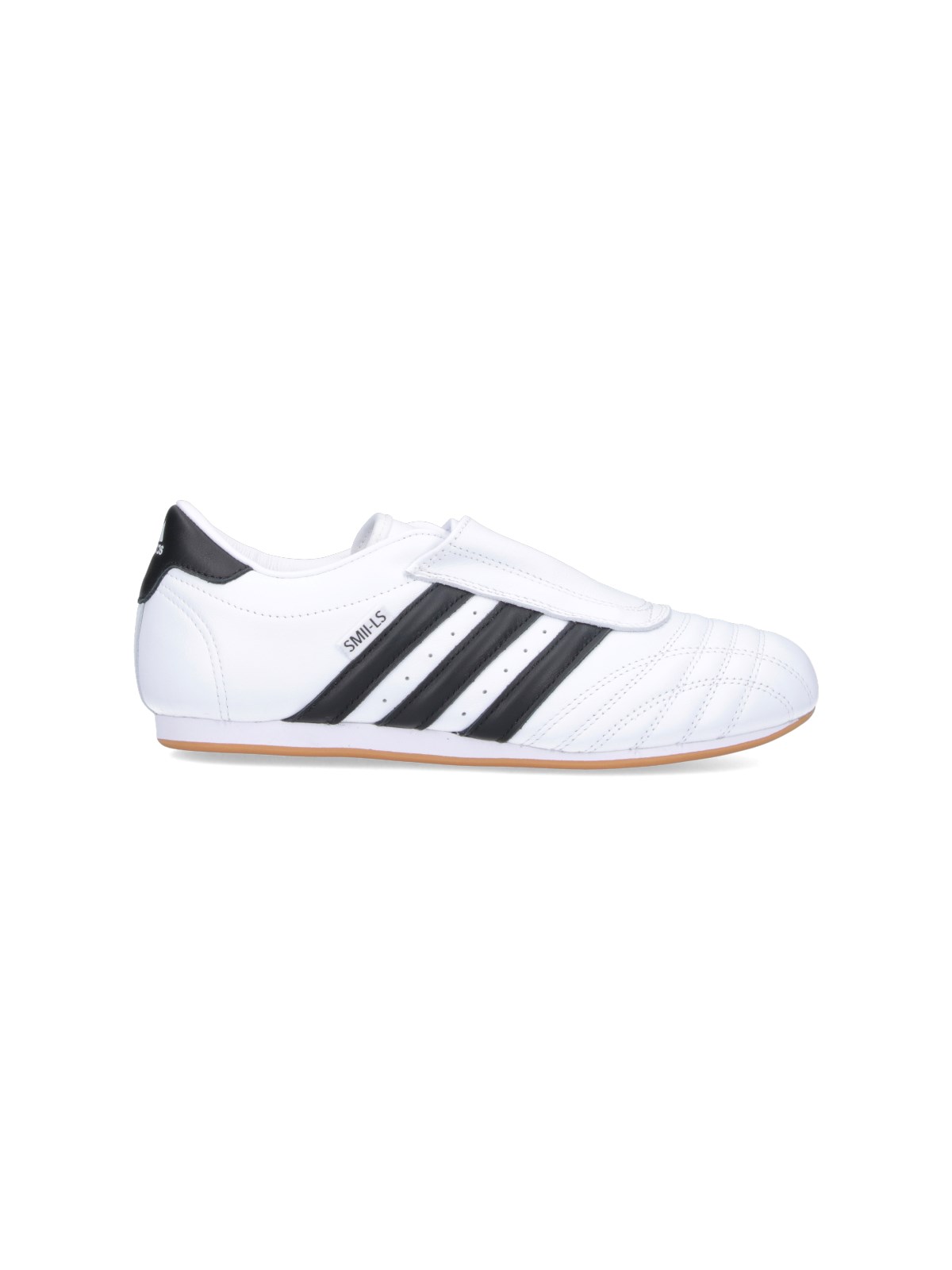 Adidas Originals Taekwondo Sneaker Quilted Rubber Sole Stripes In White