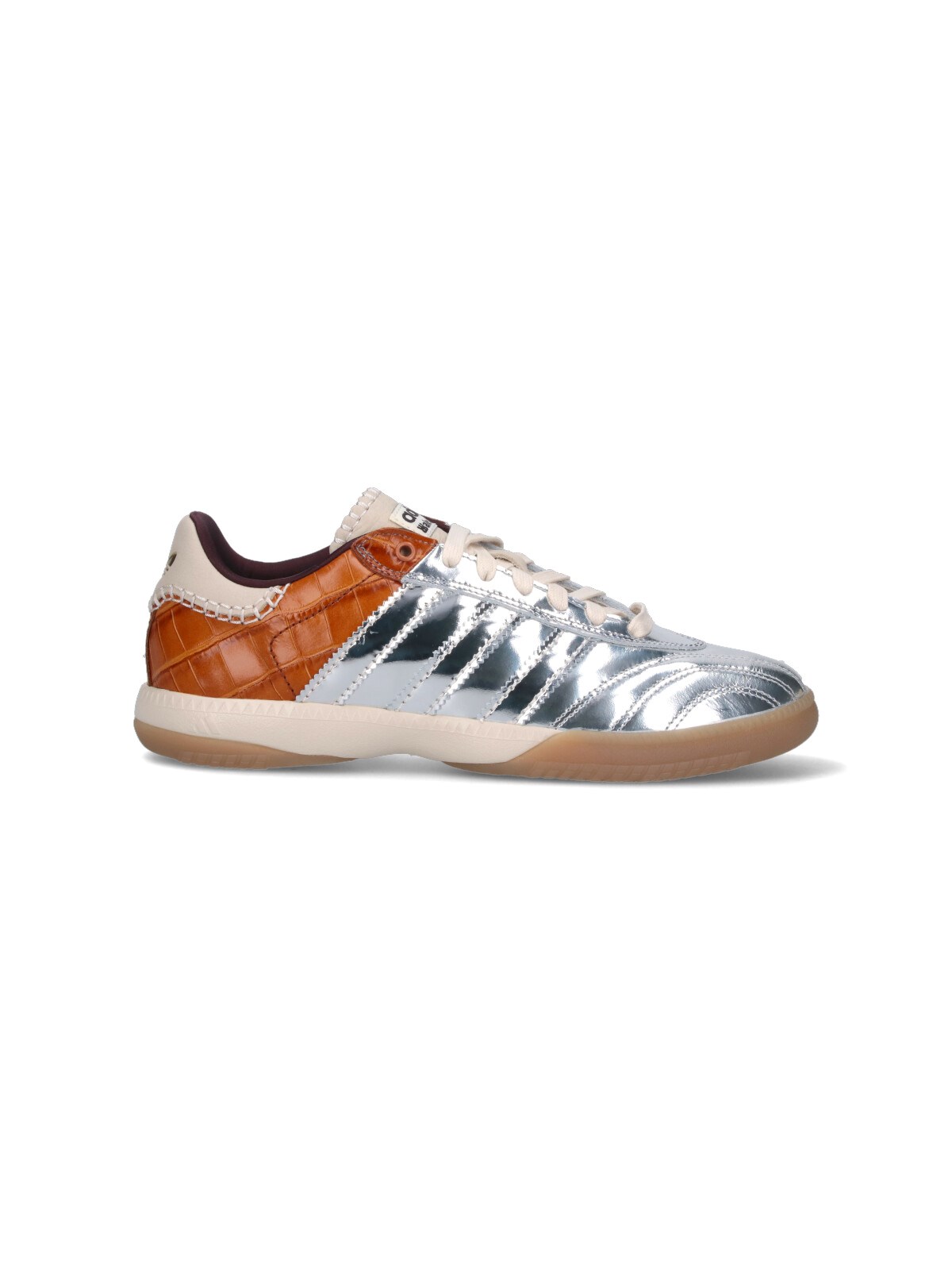 Shop Adidas X Wales Bonner Sneakers "samba Millennium" In Silver