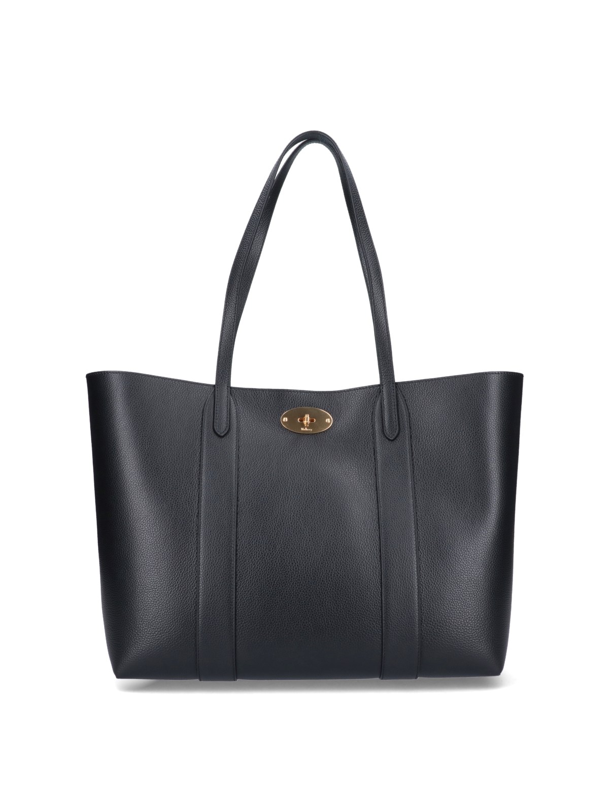 Shop Mulberry 'bayswater' Tote Bag In Black  