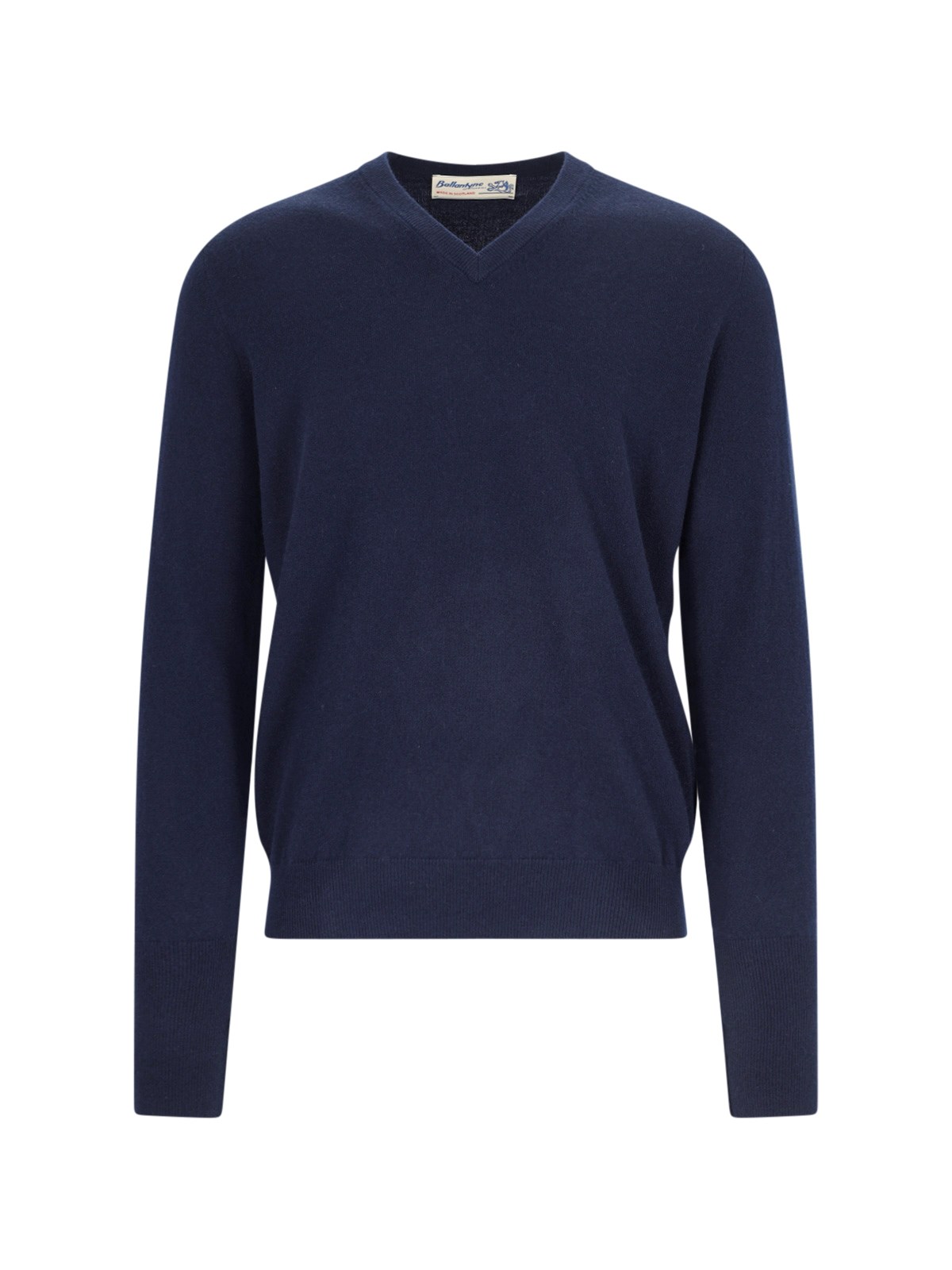 Shop Ballantyne V-neck Sweater In Blue