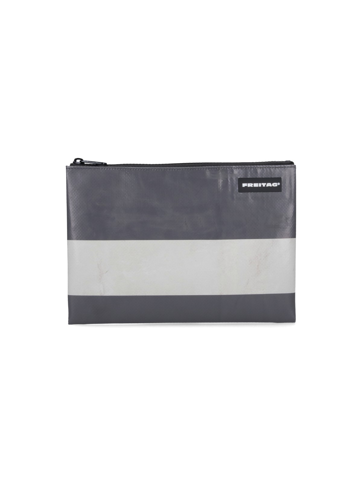 Shop Freitag "f07" Clutch Bag In Gray