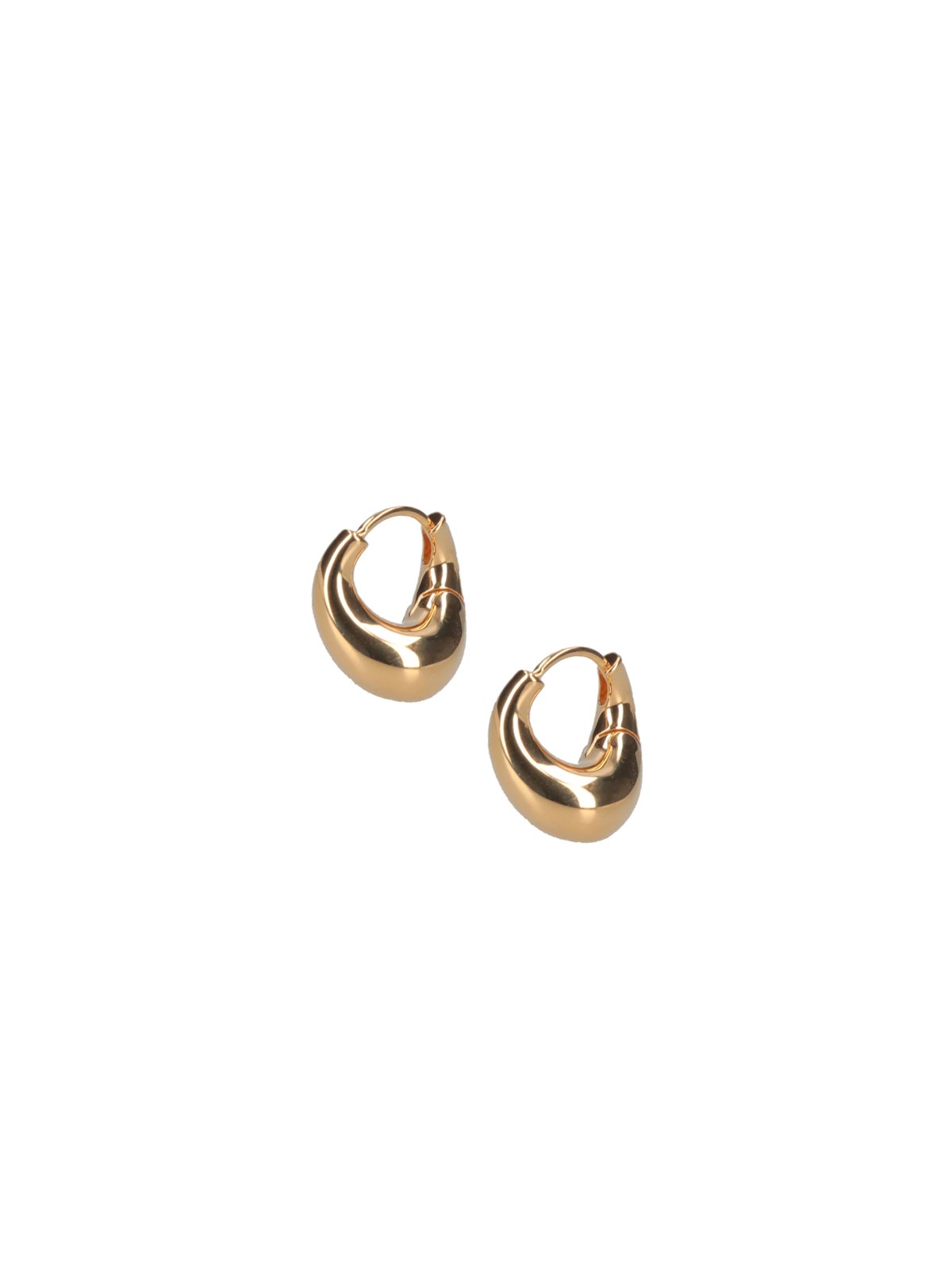 Shop Charlotte Chesnais 'lips' Earrings In Gold