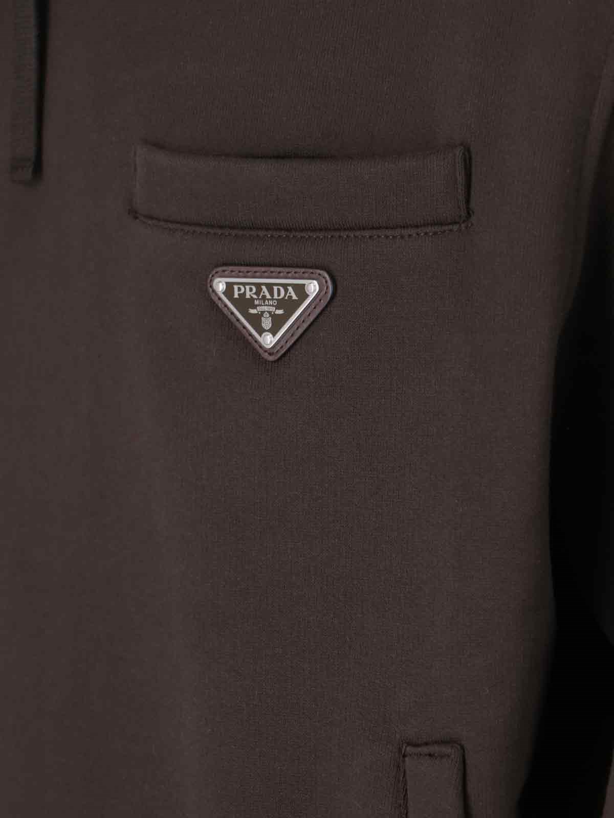 Prada Logo hoodie available on SUGAR - 163678