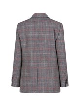 【プラダ・PRADA】Single-breasted ArqueWales checked jacket Prada Checked Single-Breasted Jacket In Multi - 33% Off
