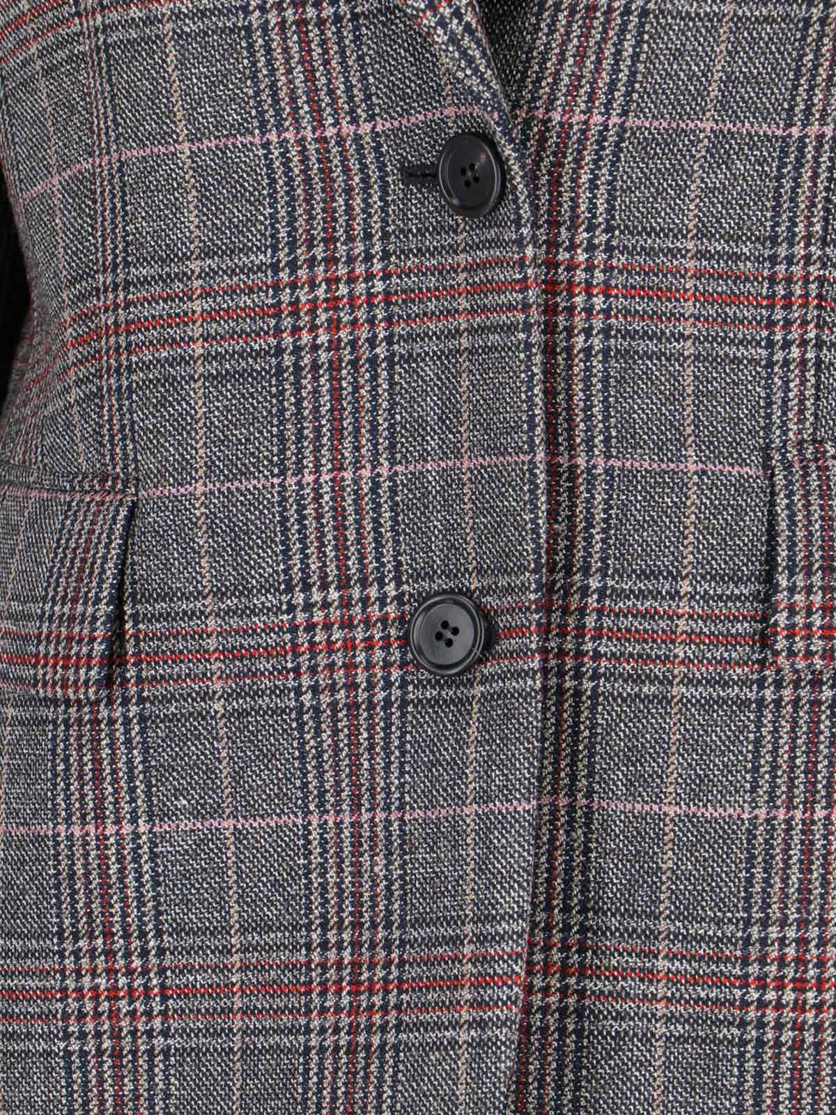 Prada Single-breasted check blazer available on SUGAR - 163682