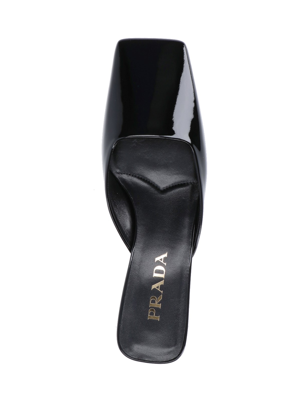 PRADA｜MULES (1E989N D7C F0008) Prada | Shoes | Prada Black Brushed Leather Loafer Mules