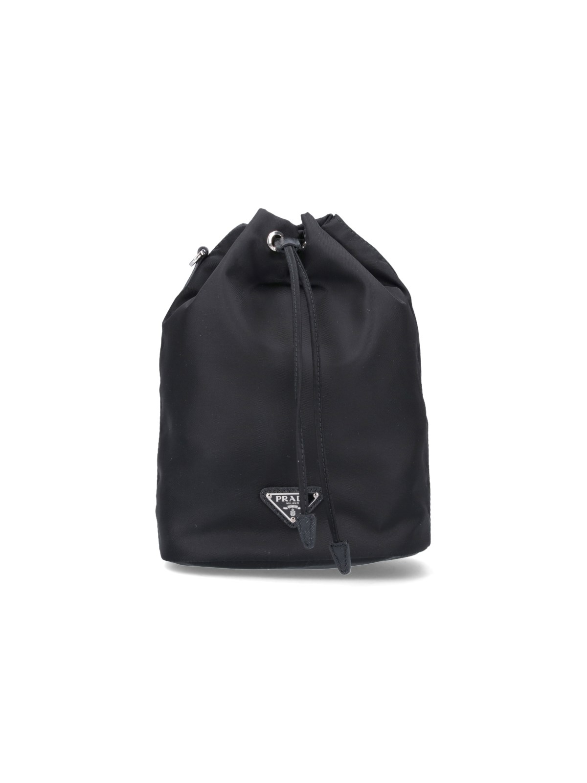 PRADA LOGO BUCKET BAG