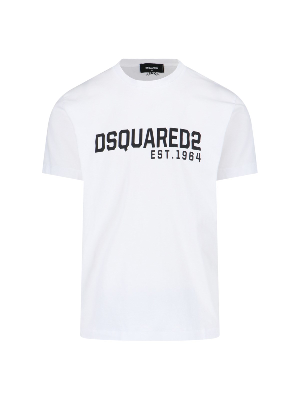 Shop Dsquared2 "1964 Cool Fit" Logo T-shirt In White