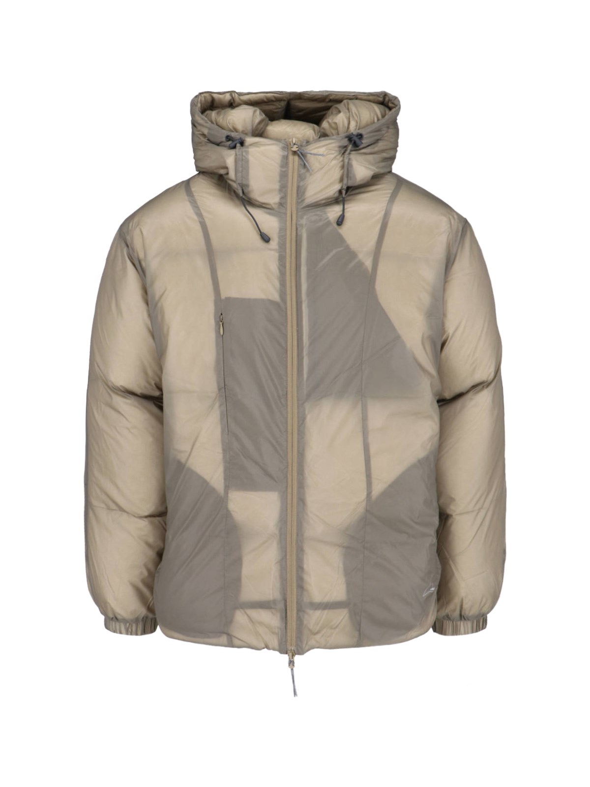 Shop Roa Hooded Down Jacket In Green