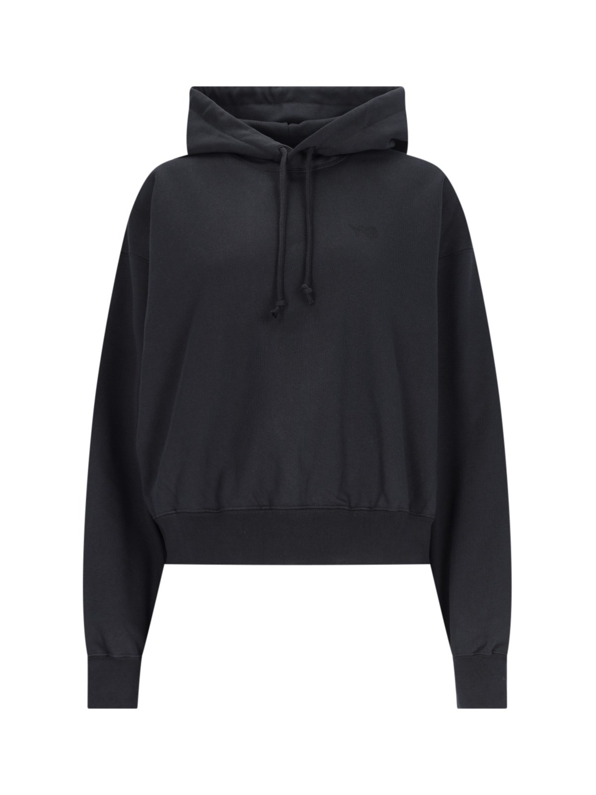 Shop Y-3 "terry" Hoodie In Black  