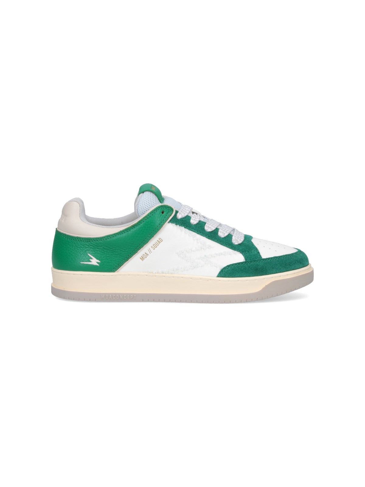 Shop Moa Master Of Arts 'squad' Sneakers In Green