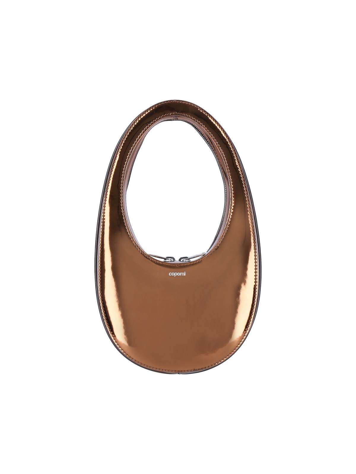 Shop Coperni "swipe" Mini Bag In Brown