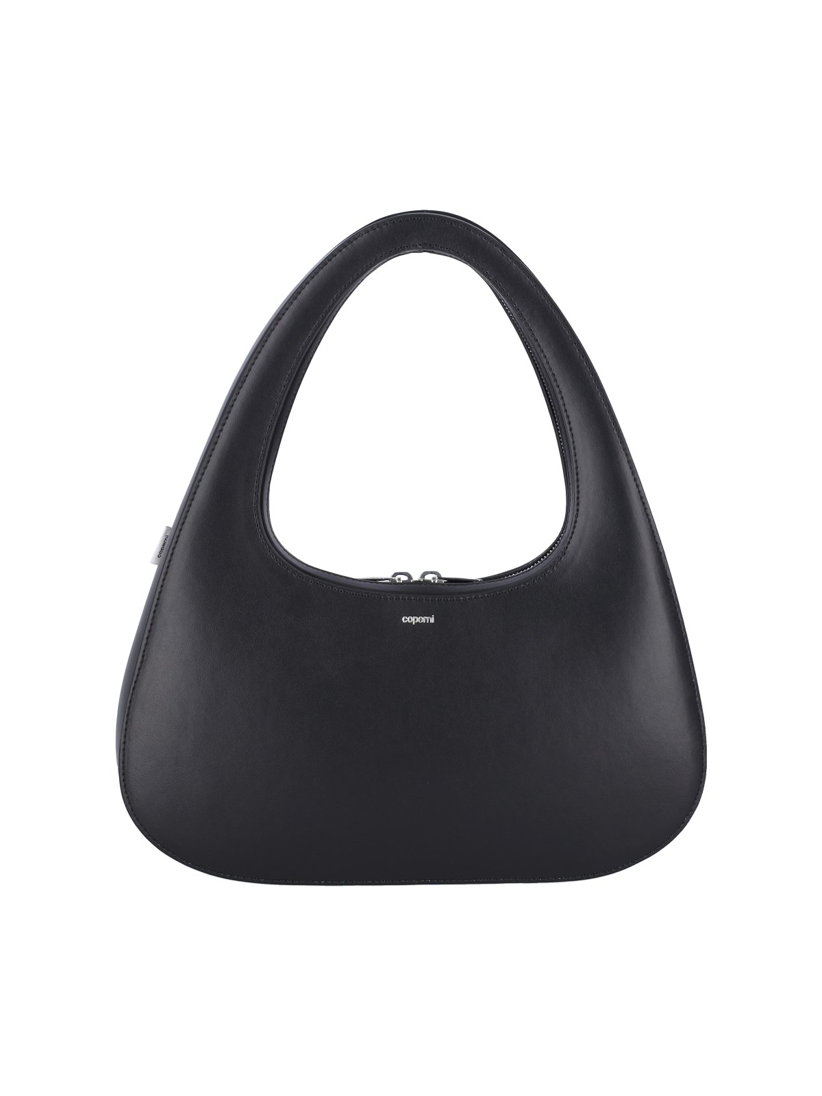 Shop Coperni "swipe Baguette" Large Bag In Black  