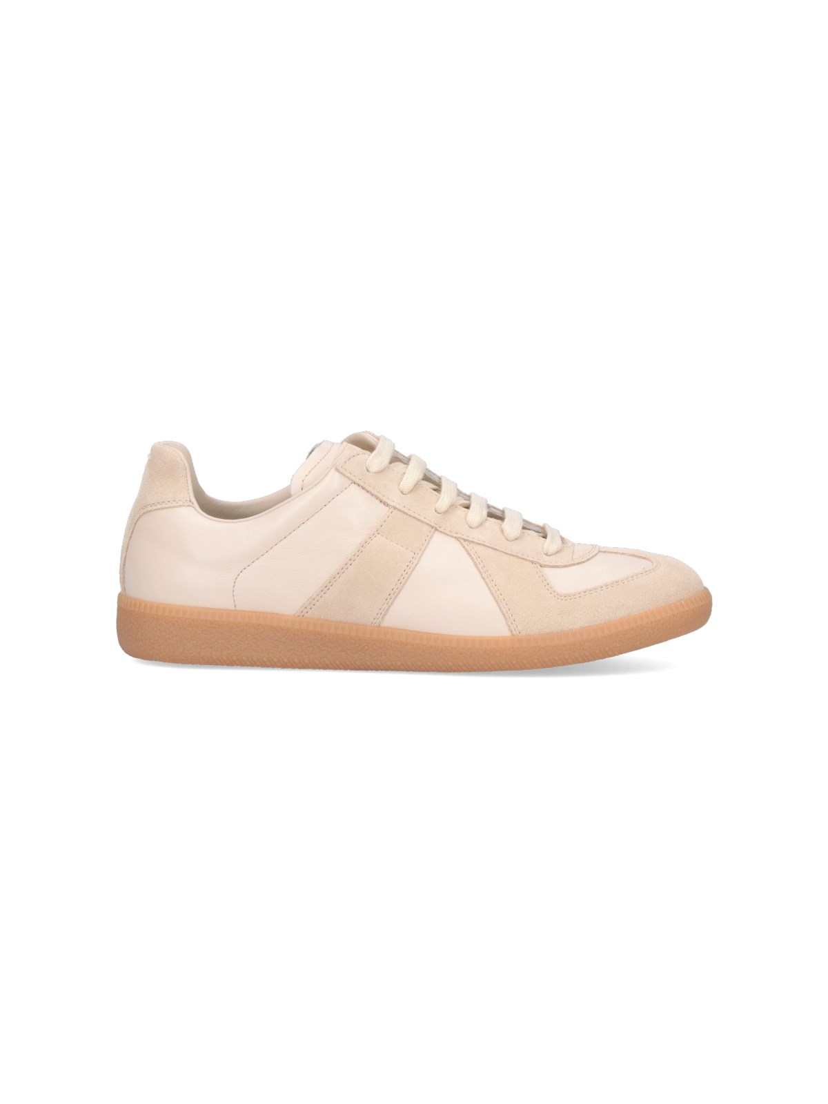 Shop Maison Margiela "replica" Sneakers In Cream