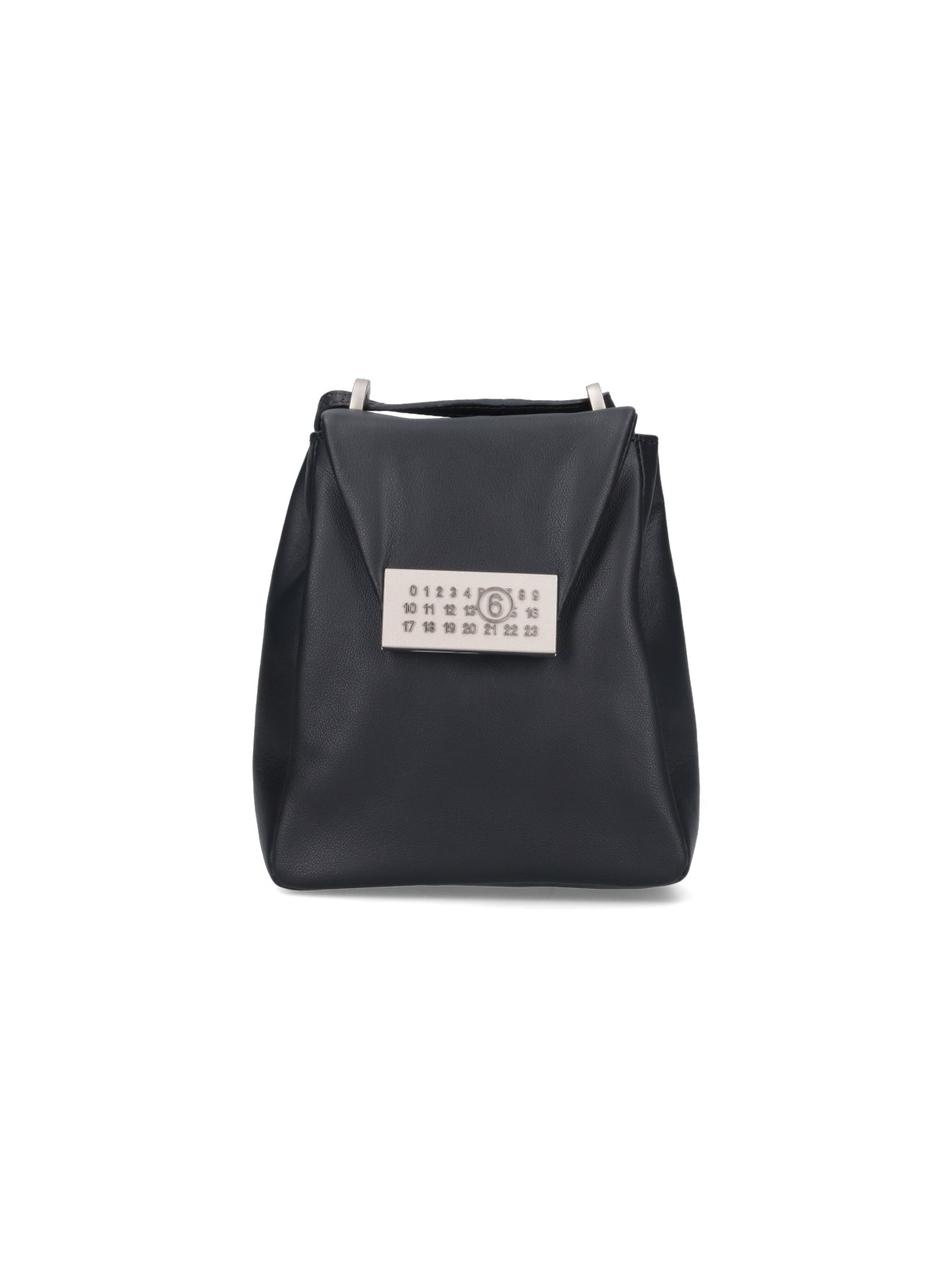 Mm6 Maison Margiela 'numeric' Shoulder Bag In Black  