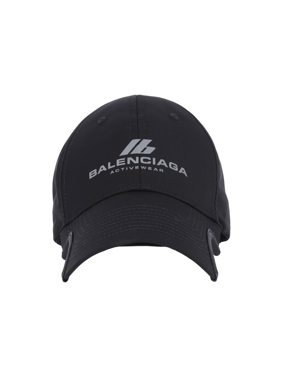 Shop Balenciaga 'activewear' Basebal Hat In Black  