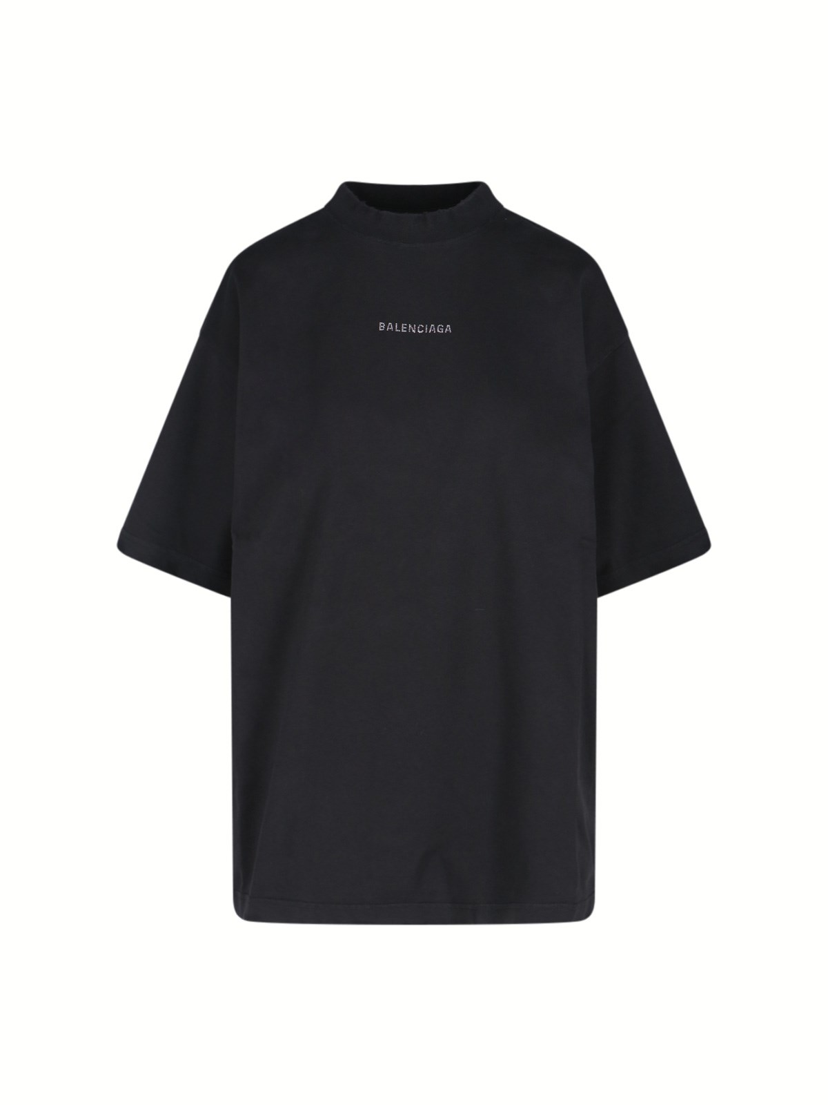 Balenciaga 'back' T-shirt In Black