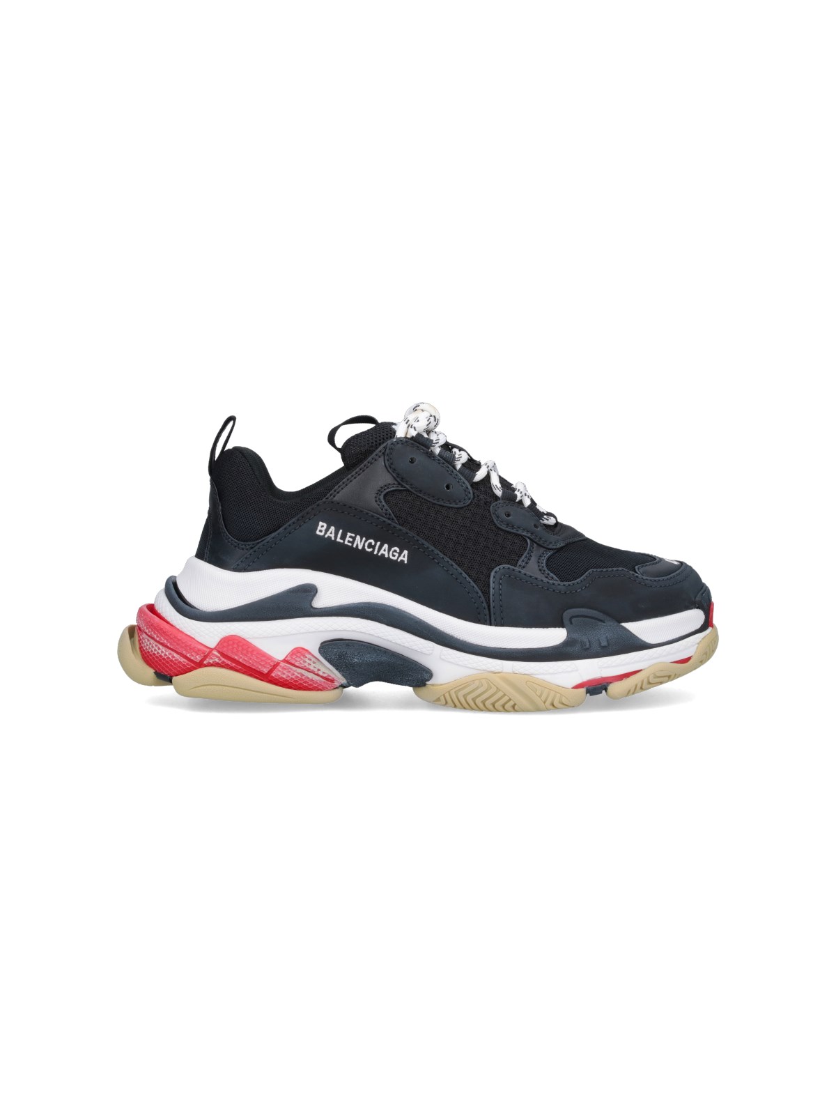 Balenciaga "triple S" Sneakers In Black  