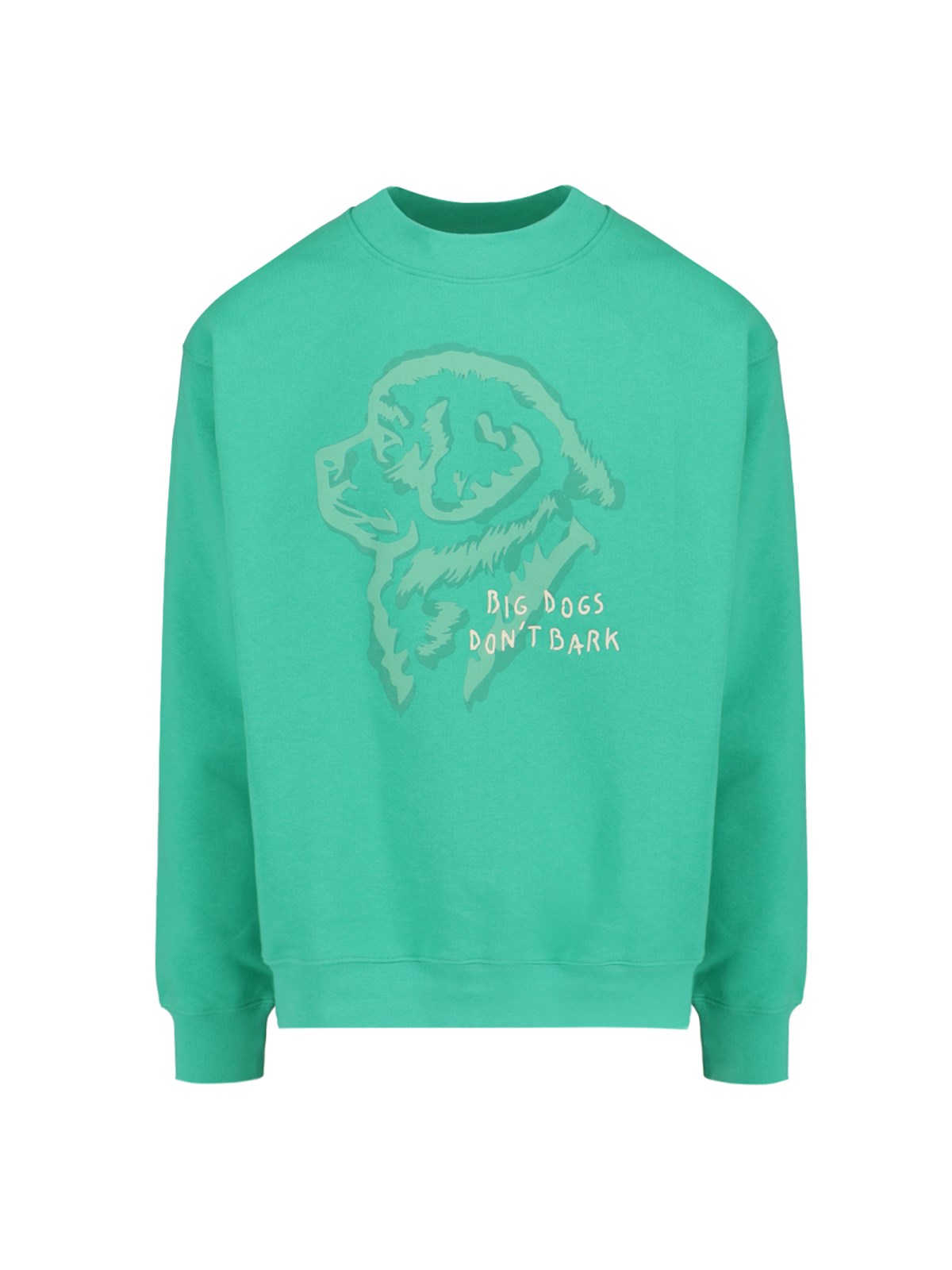 Shop Fay X Pietro Terzini Maxi Print Crewneck Sweatshirt In Green