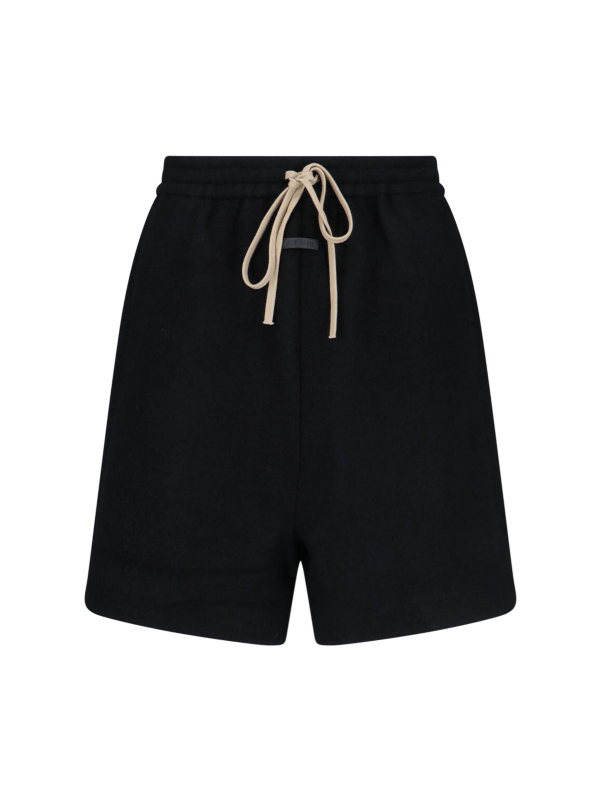 Shop Fear Of God Track Shorts In Black  