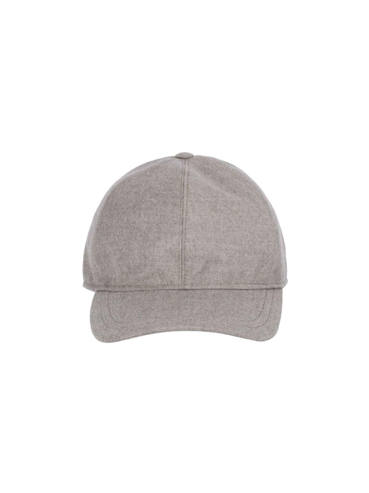 Borsalino 'roger' Baseball Cap In Light Grey