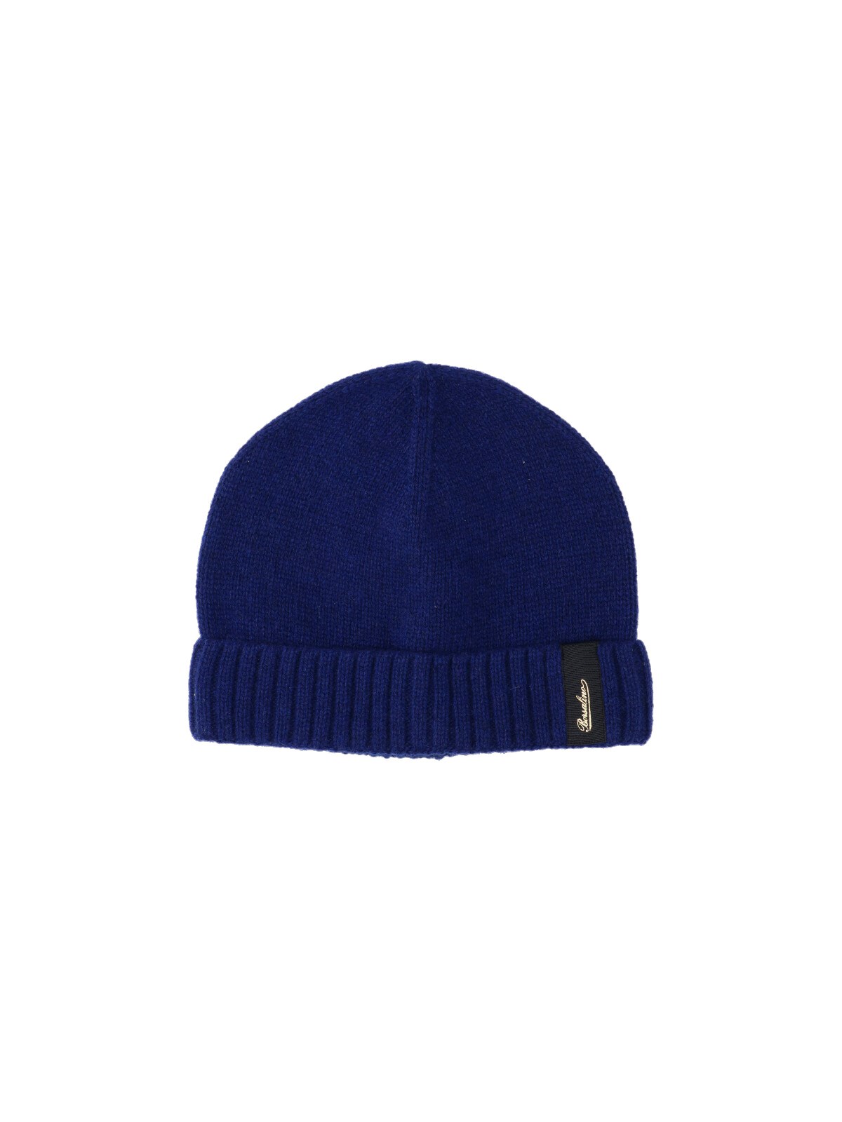 Shop Borsalino Logo Beanie In Blue