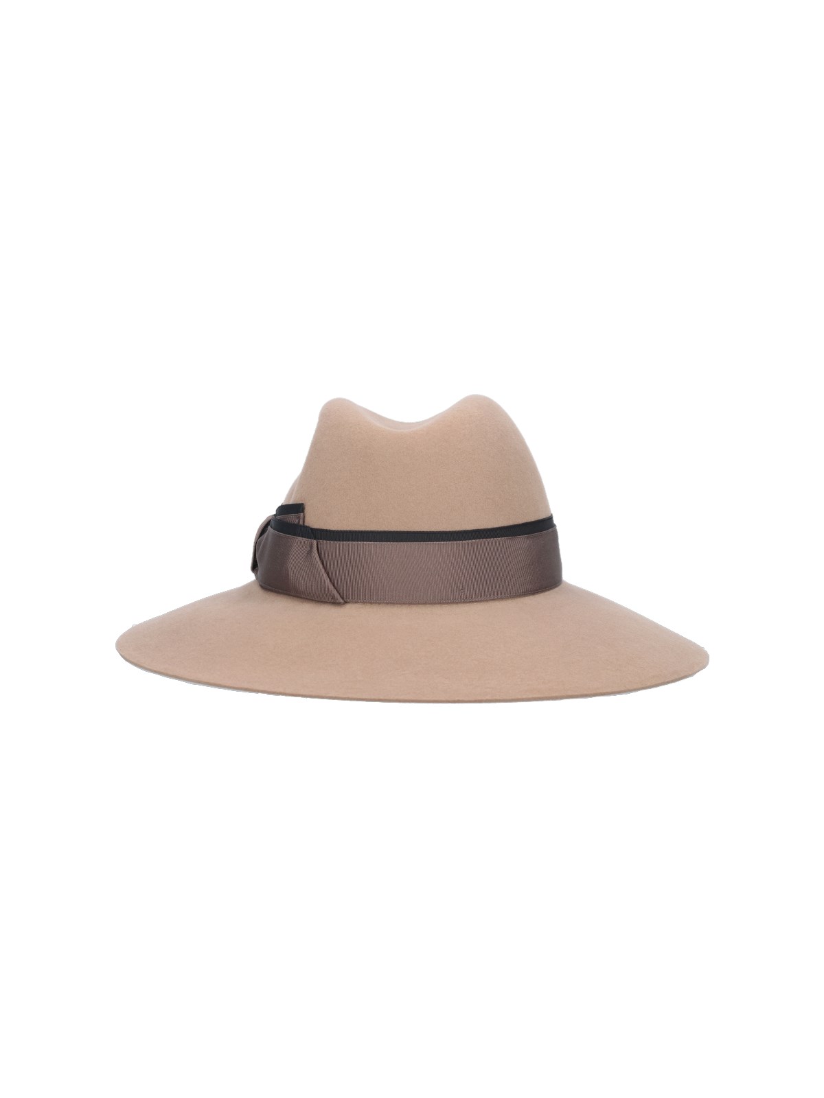 Shop Borsalino 'romy' Felt Hat In Beige