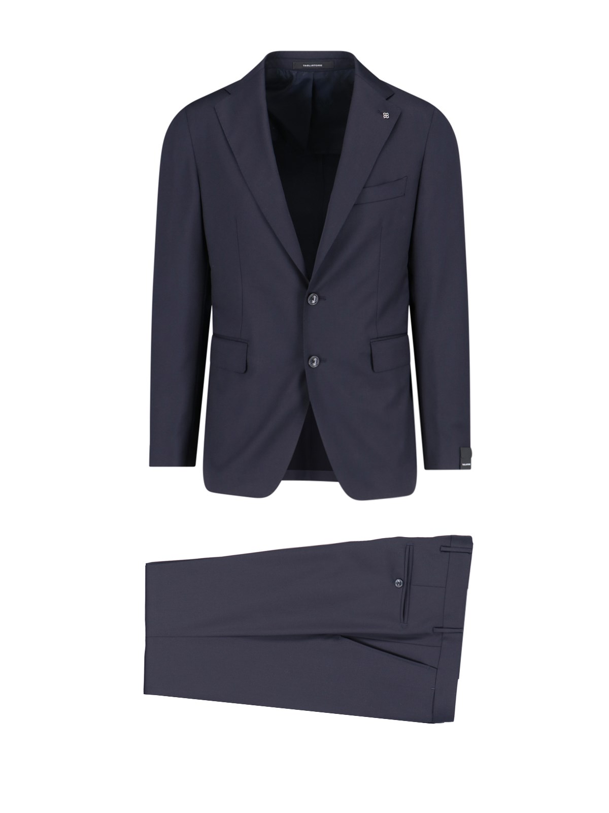 Shop Tagliatore 'vesuvio' Single-breasted Suit In Blue