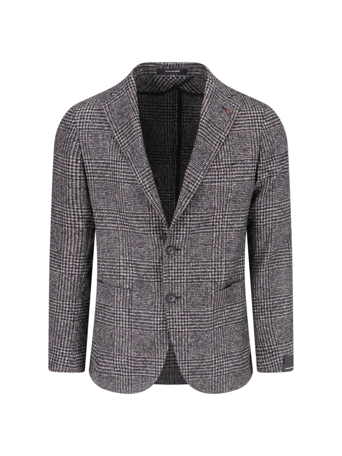 Tagliatore Single-breasted Blazer In Gray