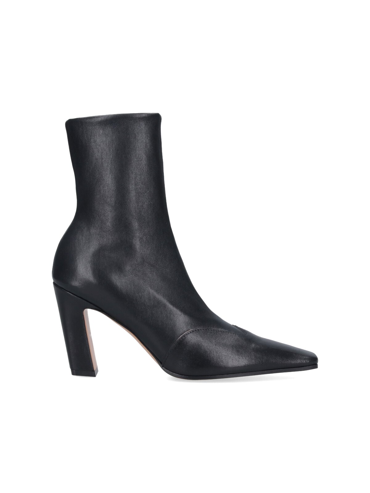 Shop Khaite 'nevada' High Ankle Boots In Black  