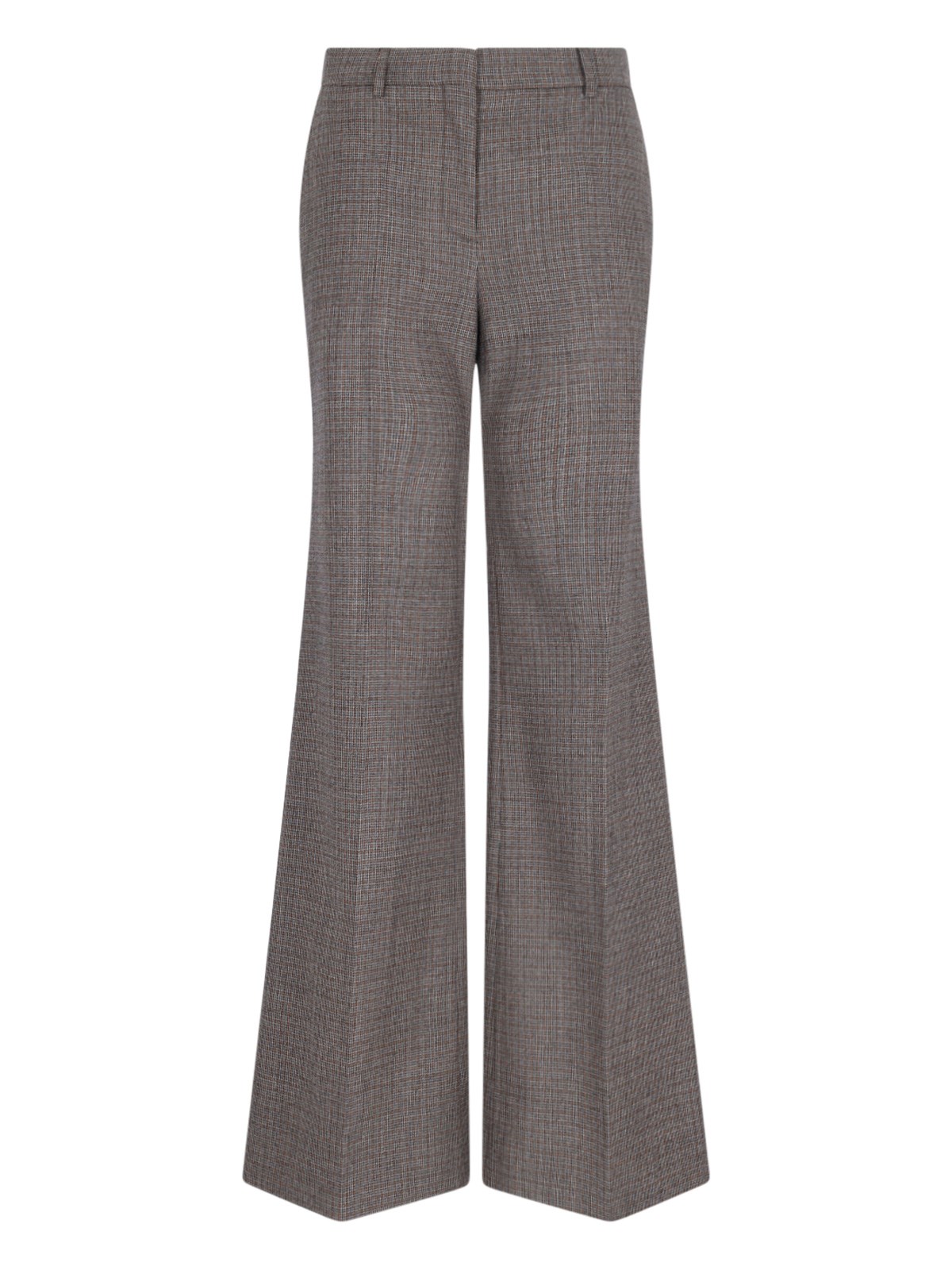 Shop Stella Mccartney Wool Pants In Brown