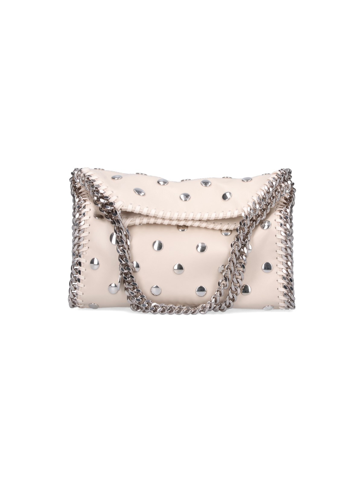 Shop Stella Mccartney "falabella" Mini Bag In White