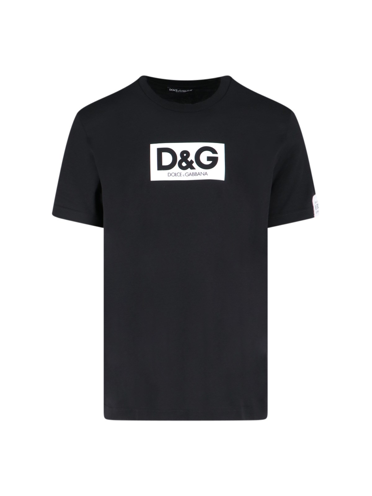 Shop Dolce & Gabbana Printed T-shirt In Black  