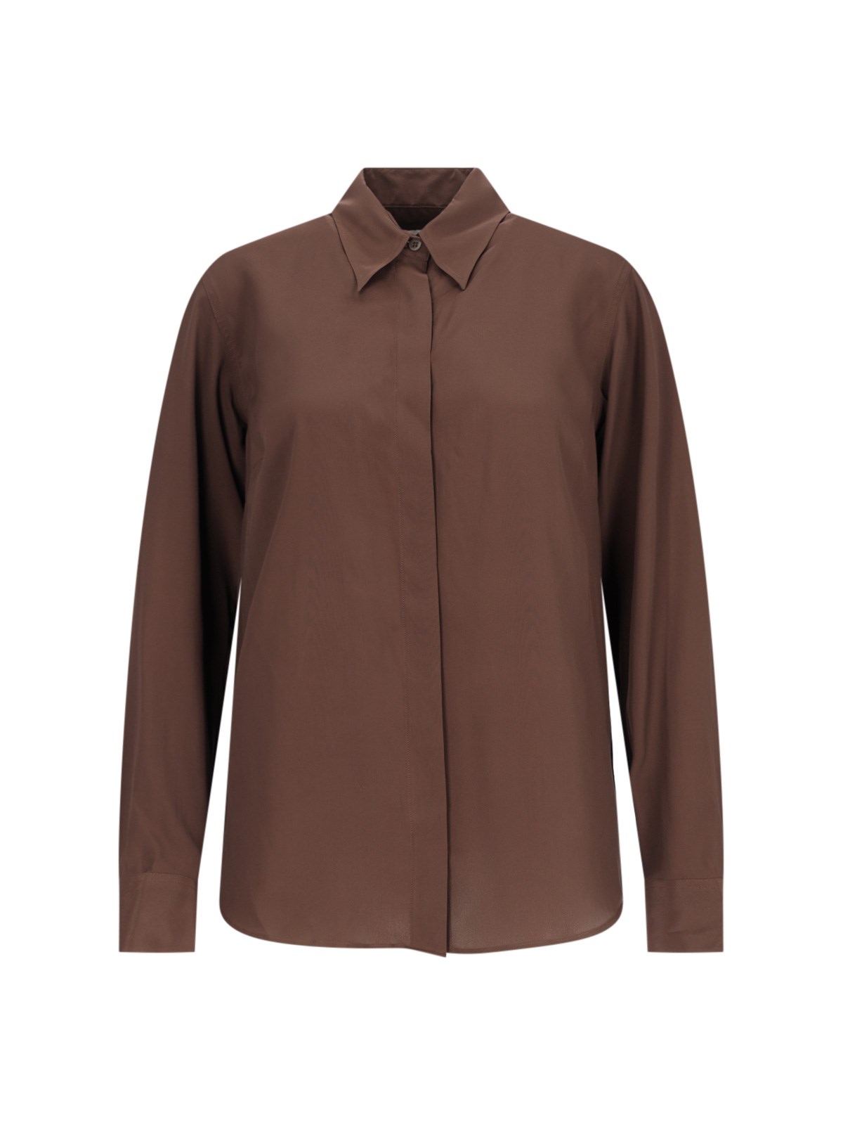 Shop Dries Van Noten Classic Shirt In Brown