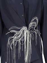 DRIES VAN NOTEN ホレス ハイネック テニムシャケット 未使用 DRIES VAN NOTEN 25SS 刺繍ジャケット 46 - メルカリ