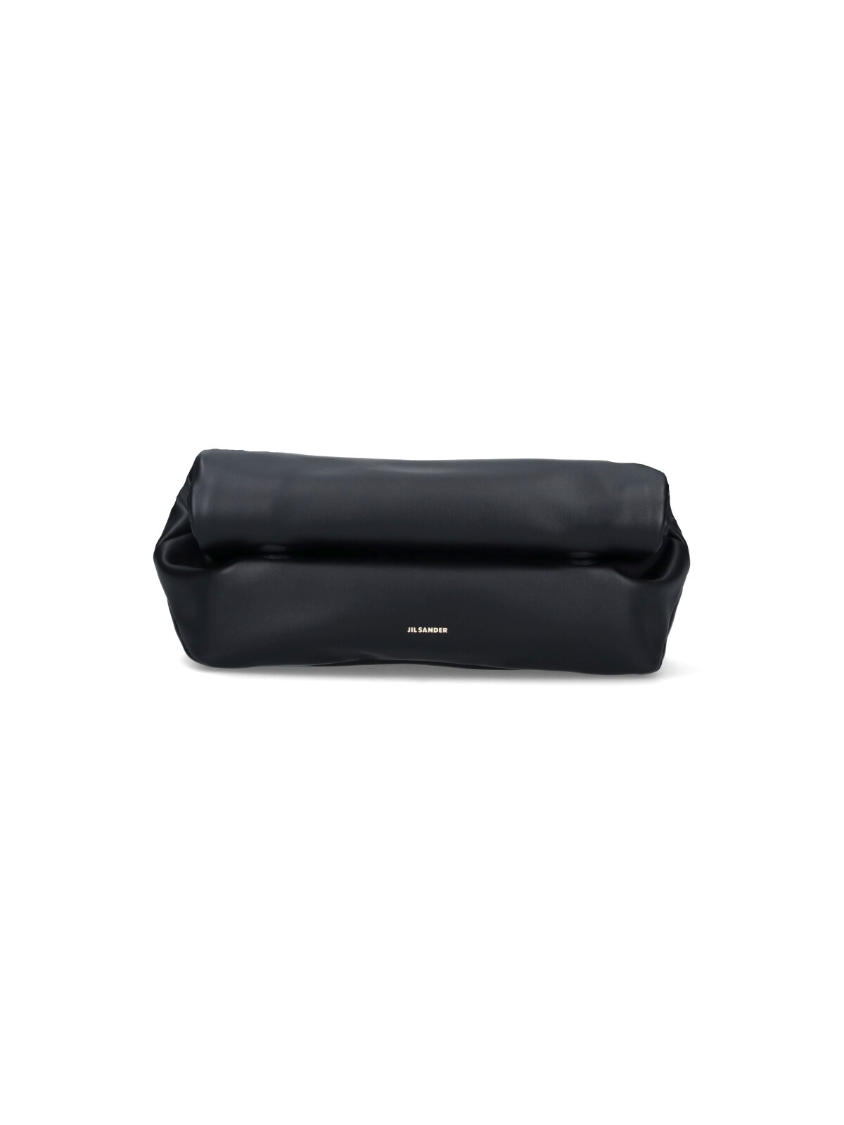 Shop Jil Sander Small Crossbody Bag "rollup" In Black  