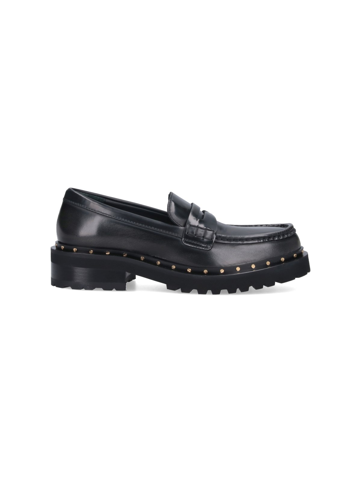 Shop Golden Goose 'chunky' Loafers In Black  