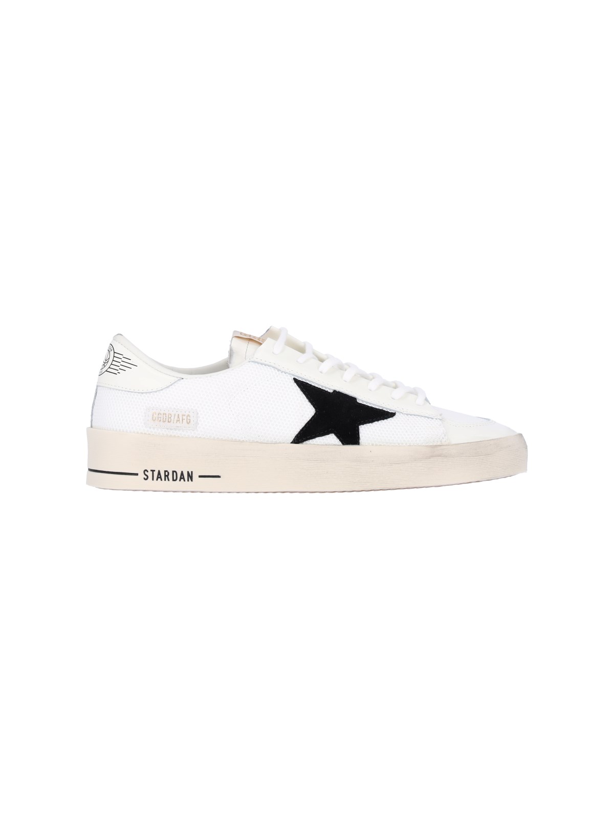 Shop Golden Goose 'stardan' Sneakers In White