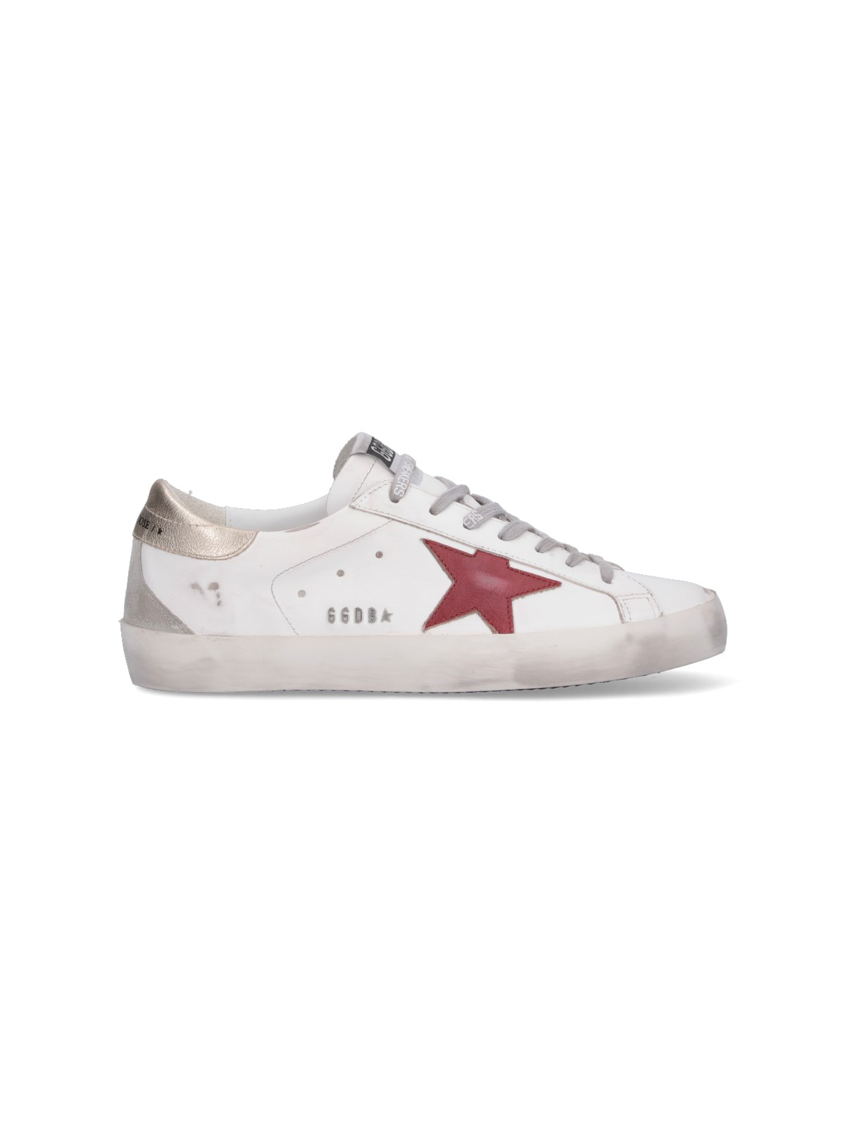 Shop Golden Goose 'super-star' Sneakers In White