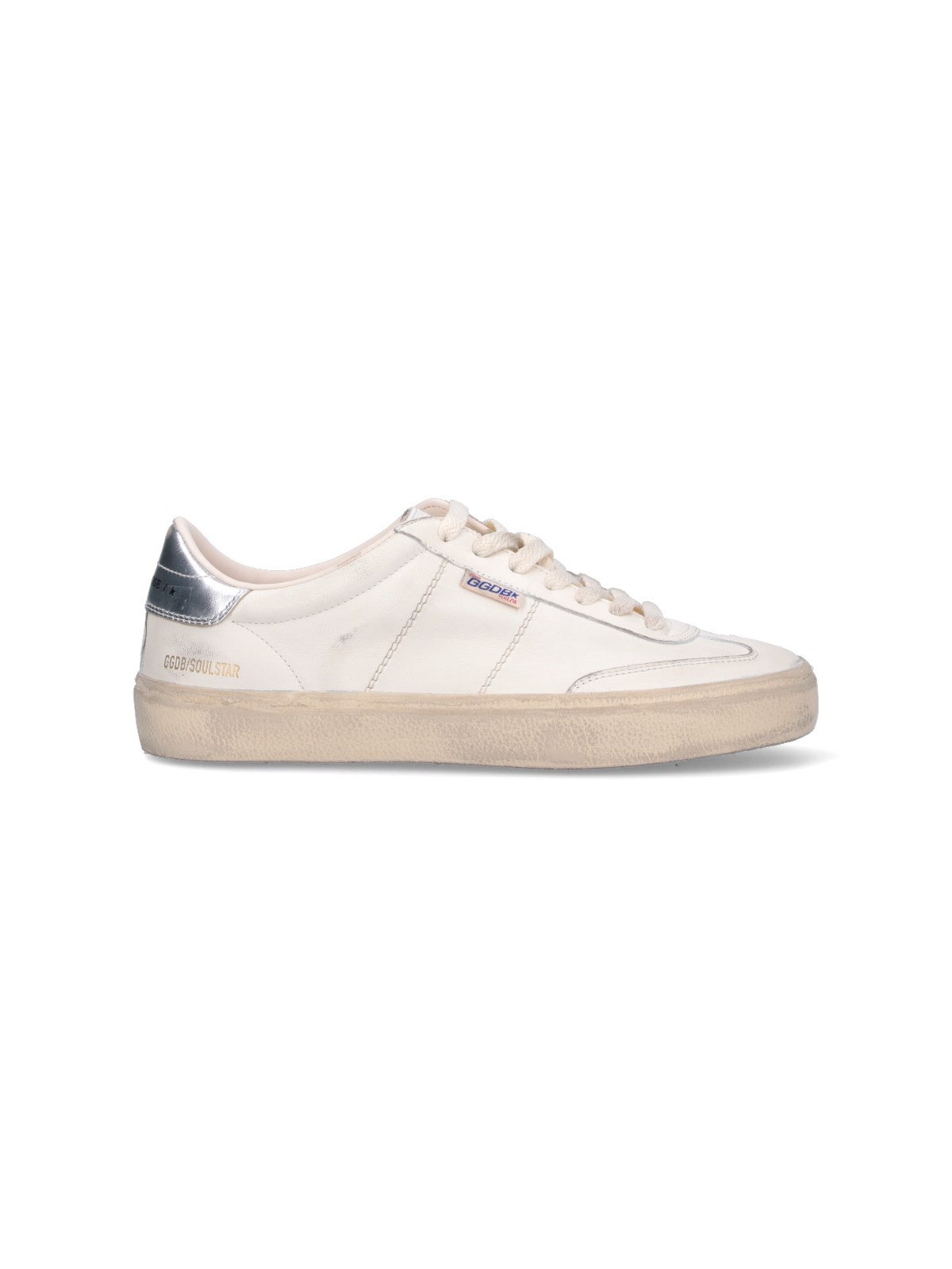 Shop Golden Goose 'soul Star' Sneakers In White