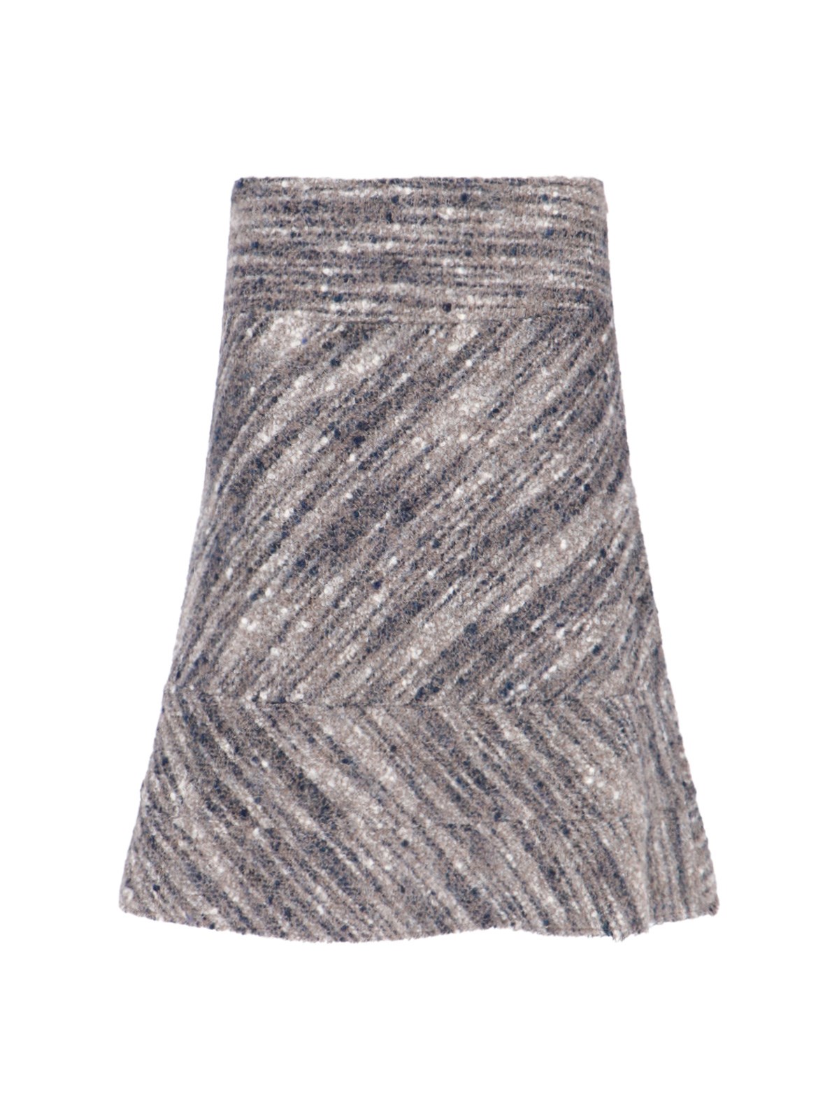 Shop Niccolò Pasqualetti Flared Mini Skirt In Brown