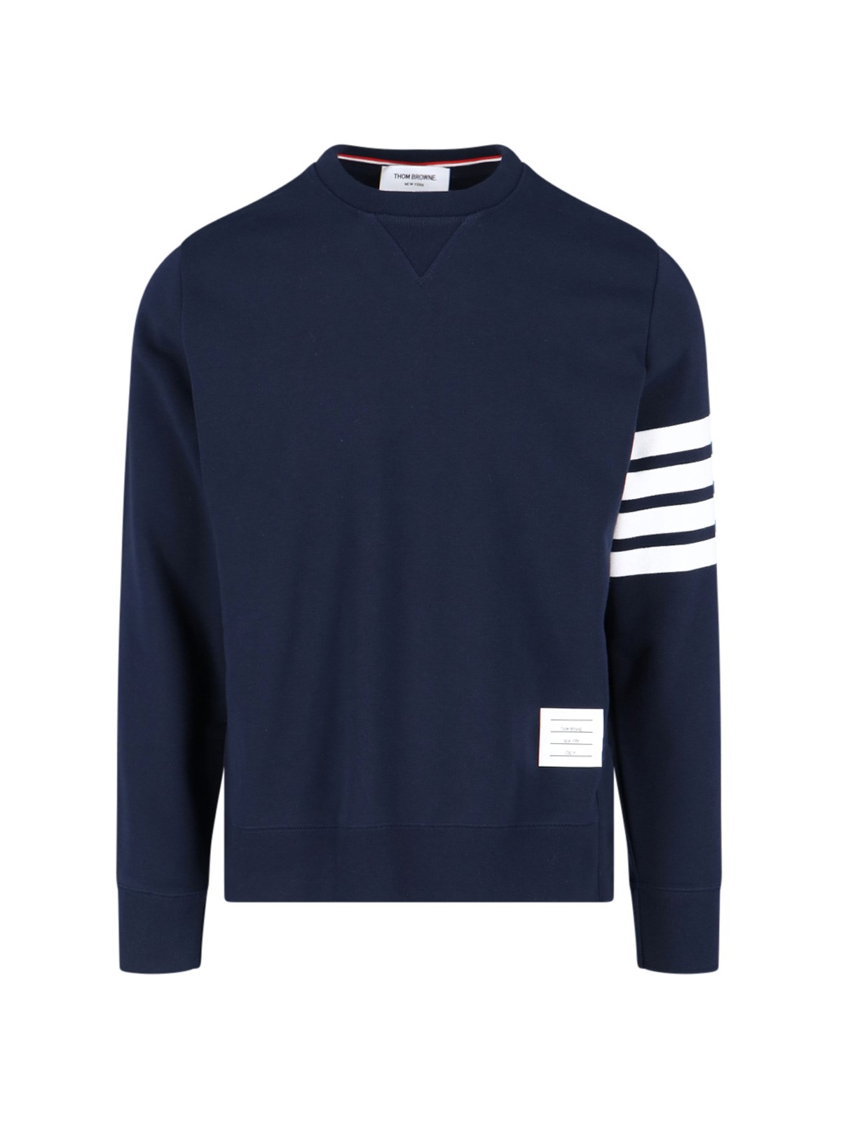 Thom Browne 4-bar Sweatshirt In Blue