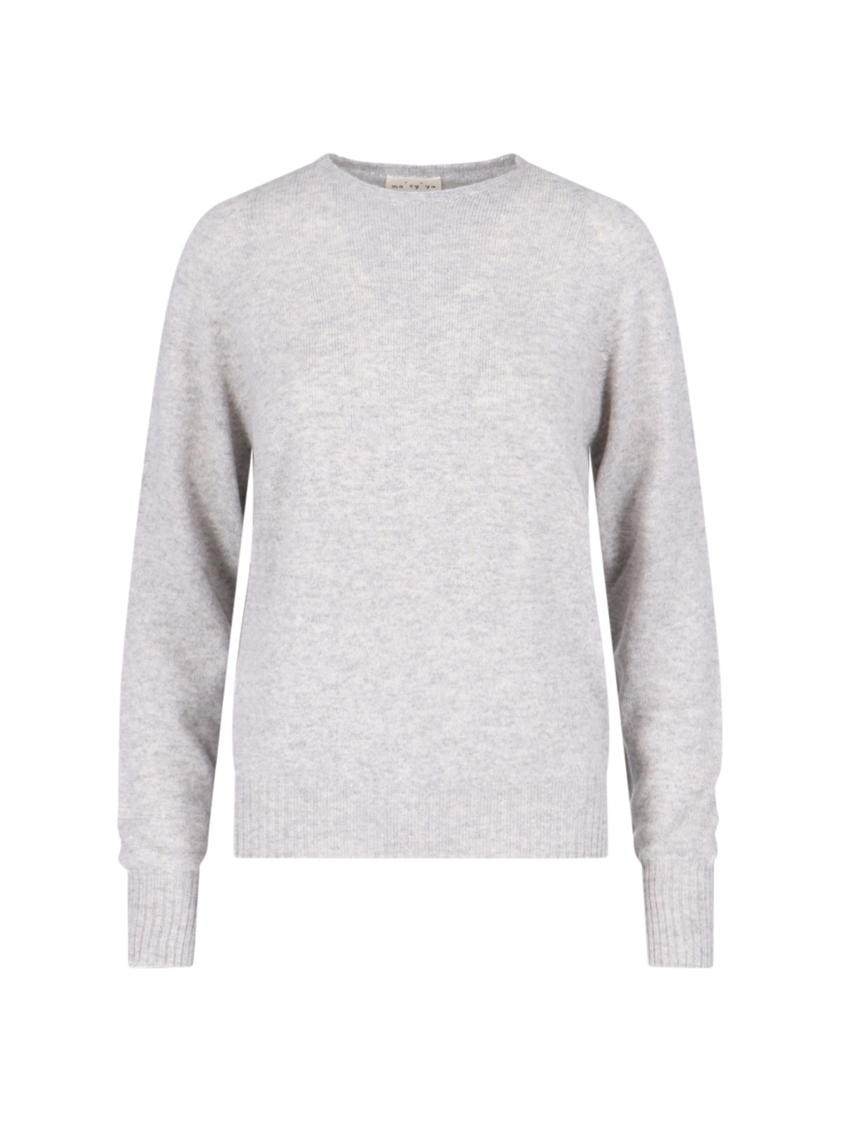 Shop Ma'ry'ya Basic Sweater In Gray