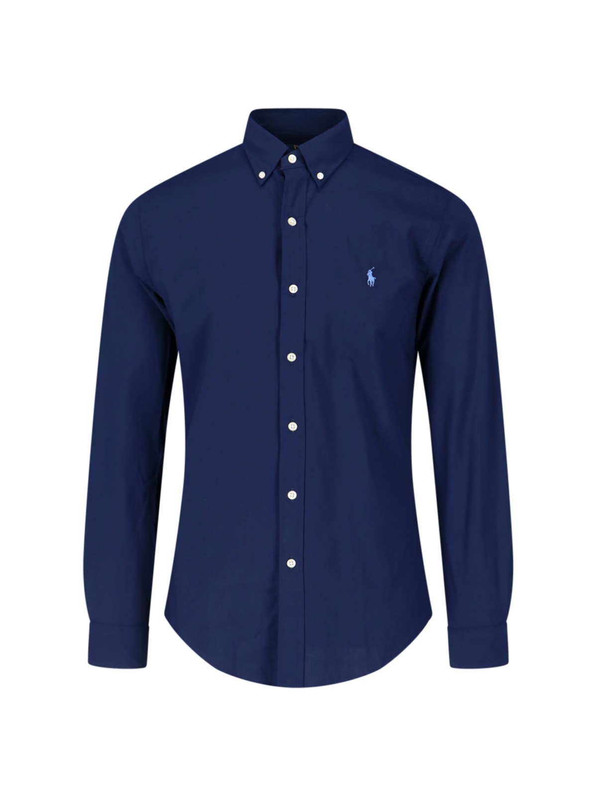 Shop Polo Ralph Lauren Classic Shirt In Blue