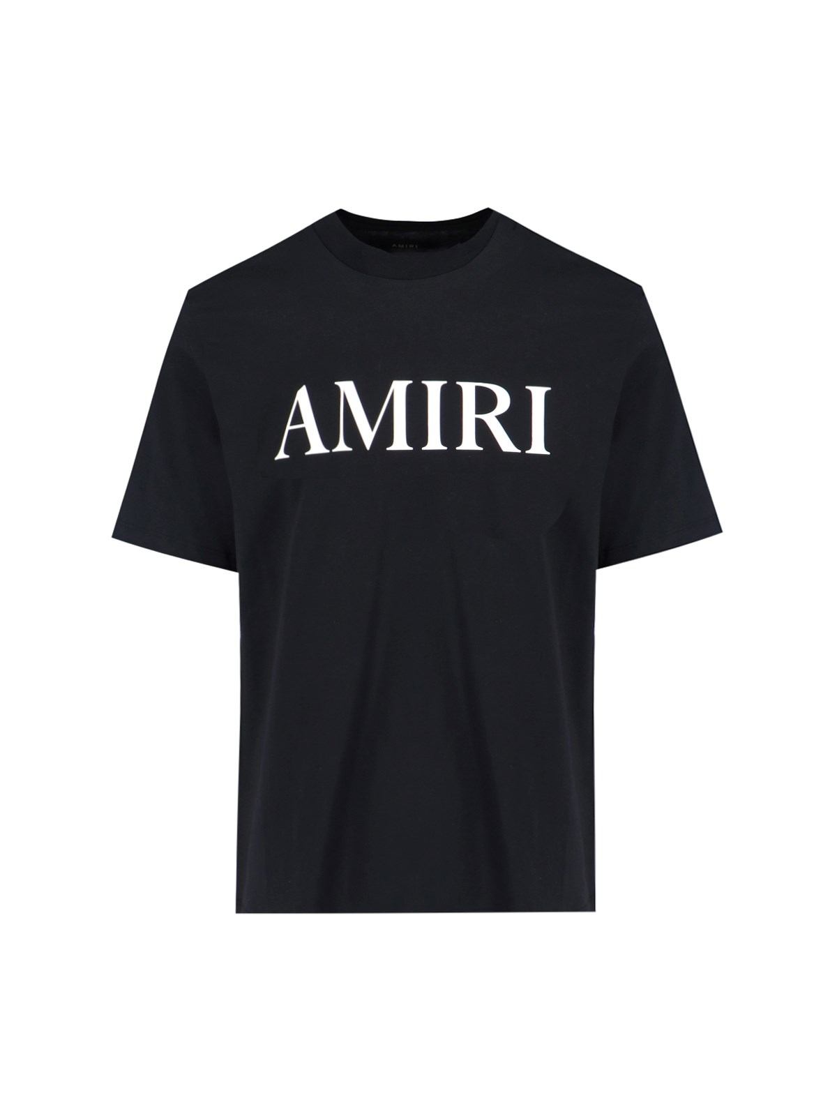 Shop Amiri Logo T-shirt In Black  