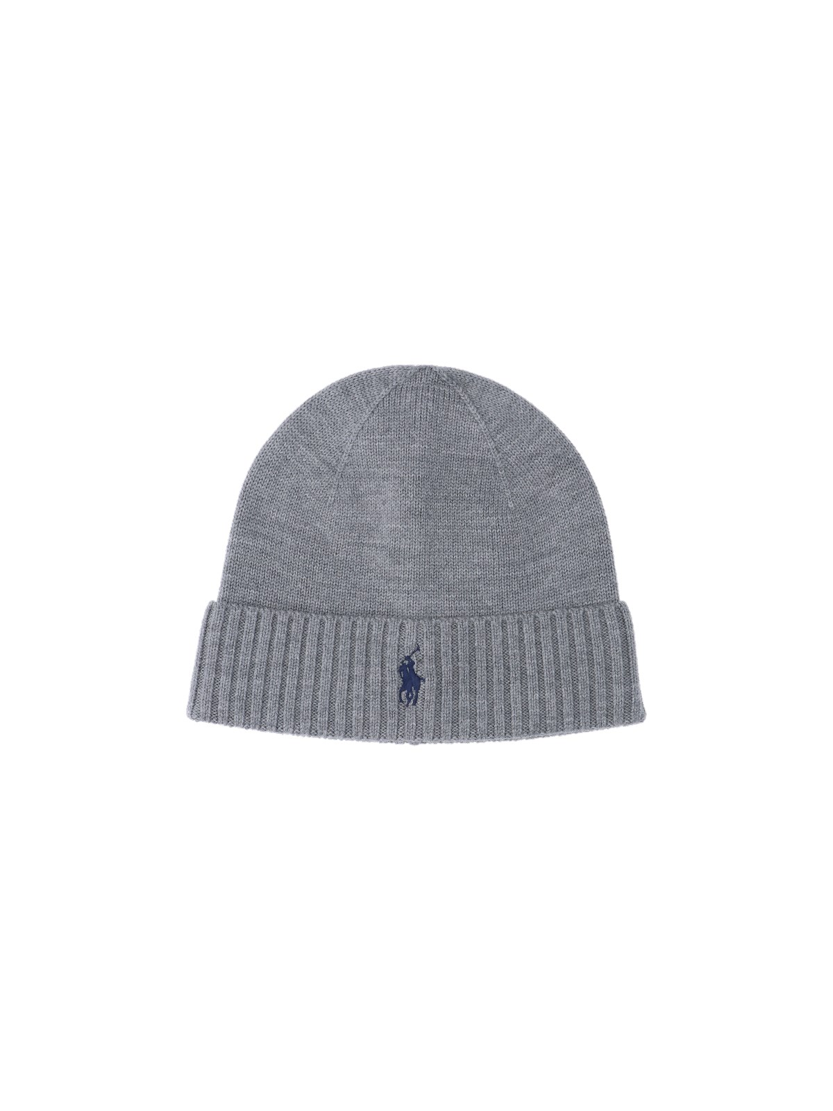 Shop Polo Ralph Lauren Logo Cap In Gray