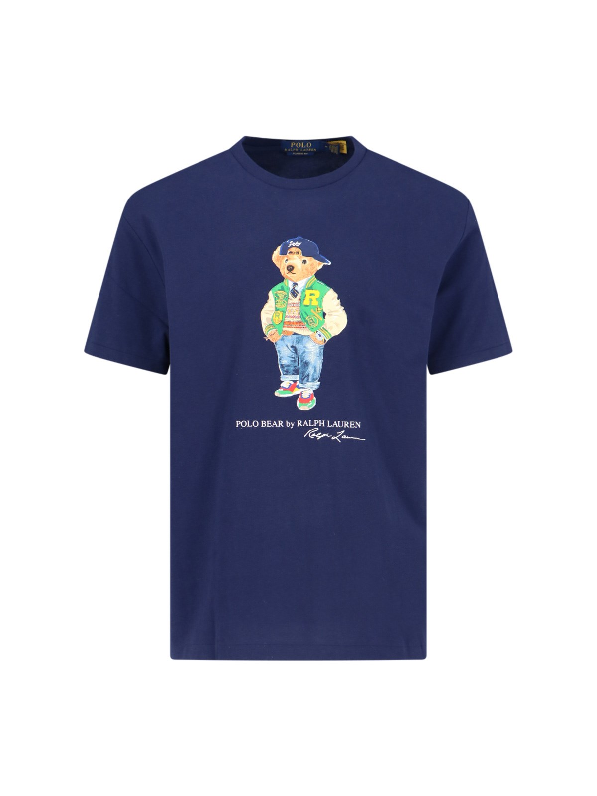 Shop Polo Ralph Lauren 'polo Bear' T-shirt In Blue