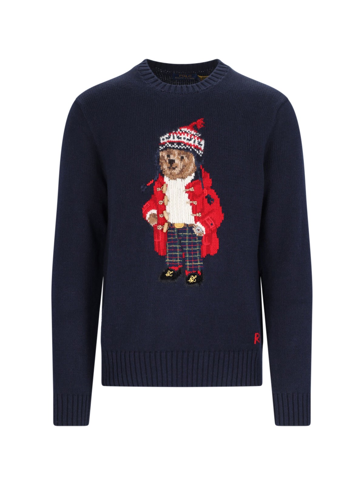 Shop Polo Ralph Lauren 'polo Bear' Sweater In Blue