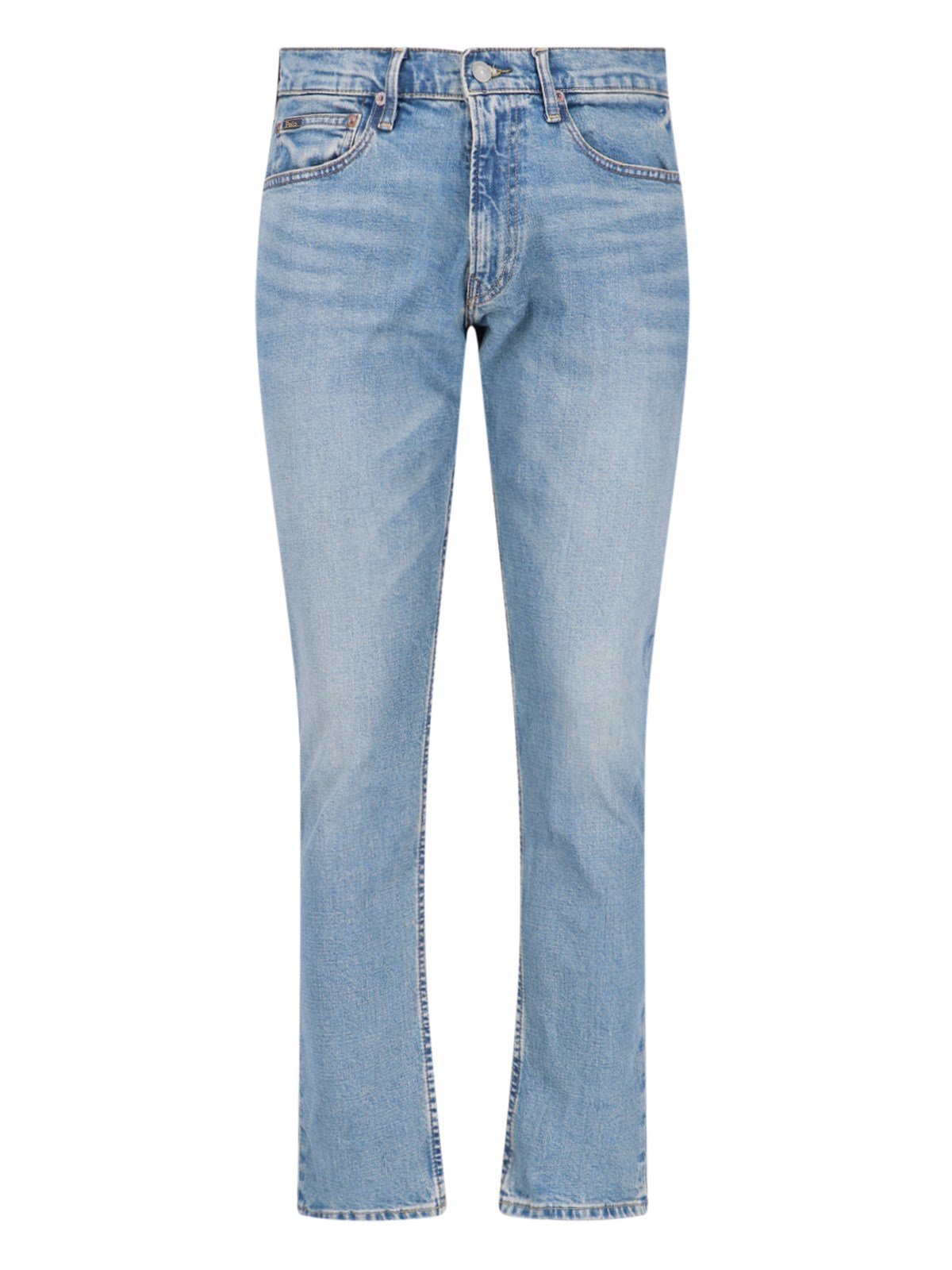 Shop Polo Ralph Lauren Slim Jeans In Blue